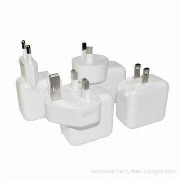 Single Mobile Phone Wall Chargers, UK/EU/AU/US Standard Plugs